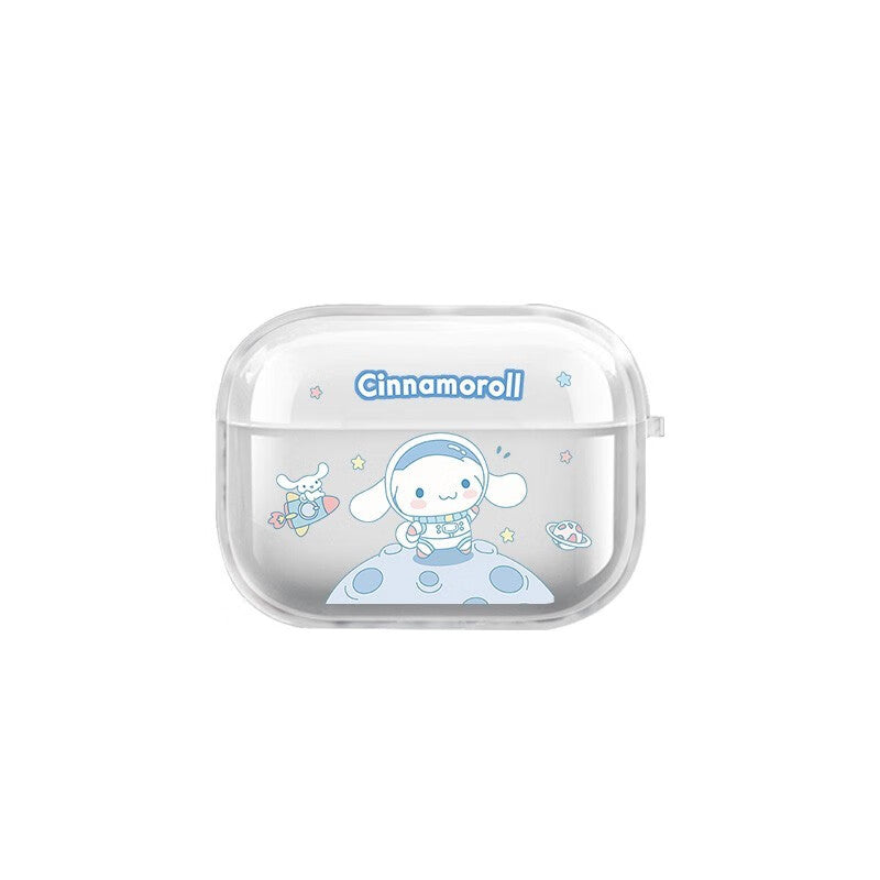 クリアデザイン ソフト ワイヤレス充電対応 AirPodsケース C-80173