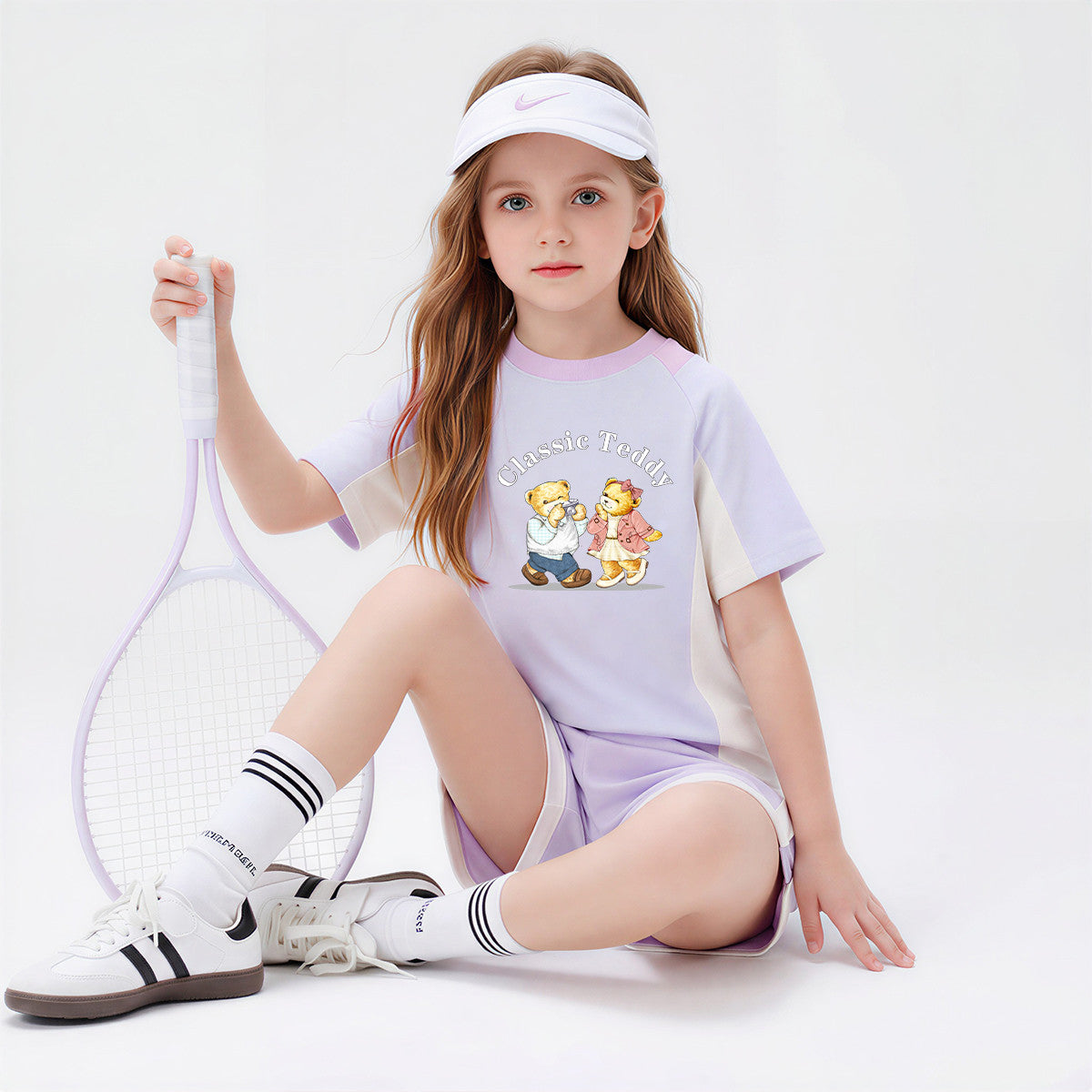 通気性 ゆったり トップス+パンツ セットアップ n-387