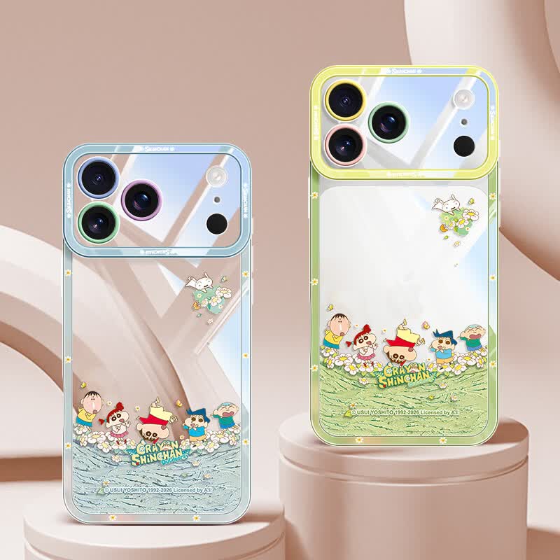 iPhone対応 透明クリア 薄型軽量 耐衝撃 高段差全周保護 スマホケース C-80052