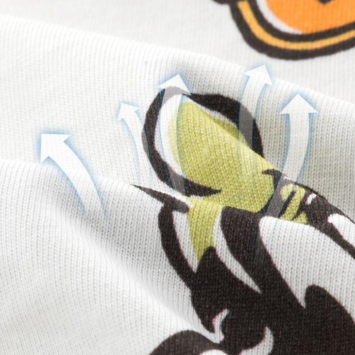 プリント 肌に優しい シンプル Tシャツ n-212