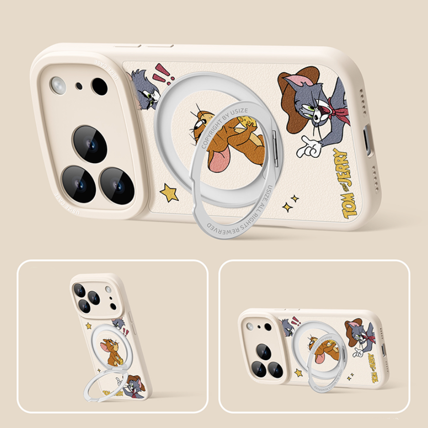全面カバー iPhone機種に対応 磁気吸着 スマホケース C-80017