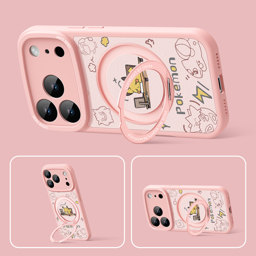 iPhone機種に対応 衝撃吸収 磁気吸着 スマホケース C-80018
