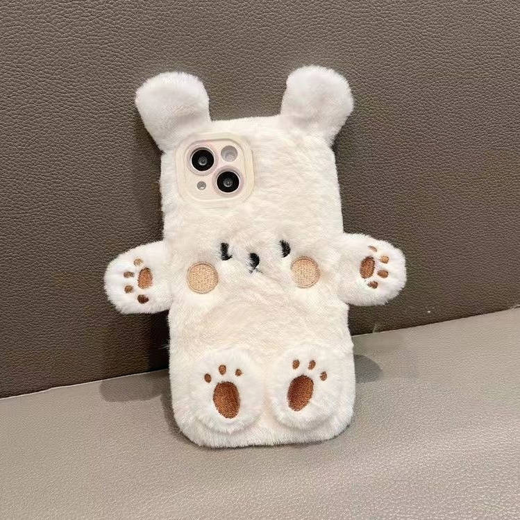 iPhone機種に対応 ふわふわ 立体デザイン スマホケース C-70001