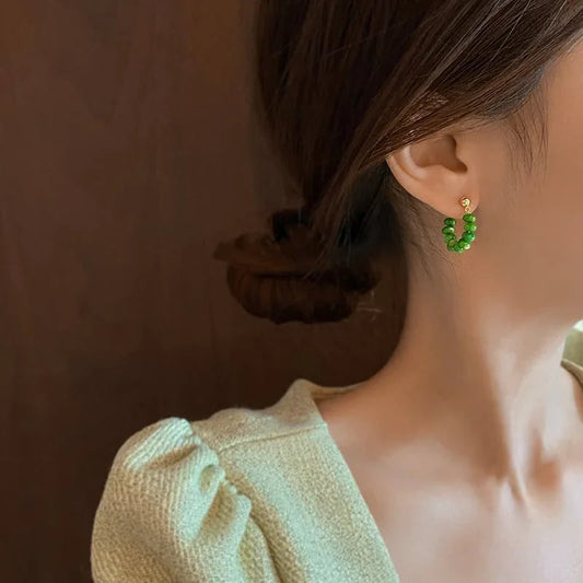 オシャレ度満点 個性的なデザイン 一目惚れ イアリング アクセサリー<ins-3146>