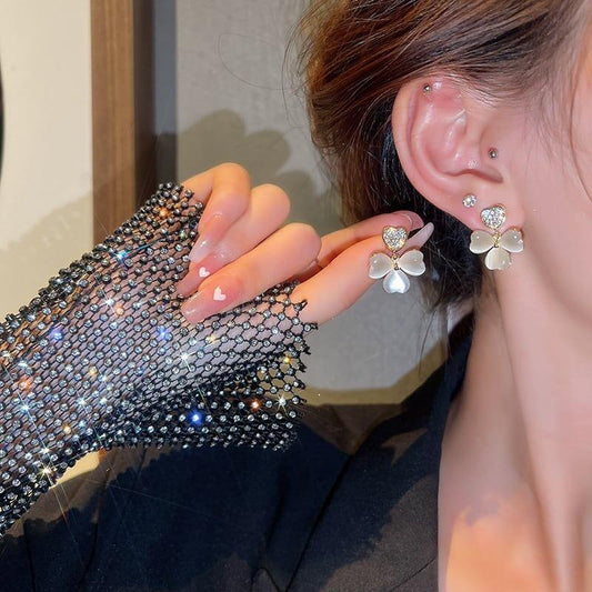 オシャレ度満点 シンプル 美感いっぱい ピアス アクセサリー<ins-3624>