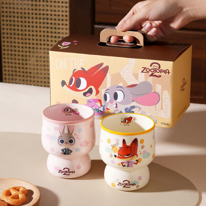 2個セット ペアカップ くびれデザイン 陶磁器マグカップ C-199