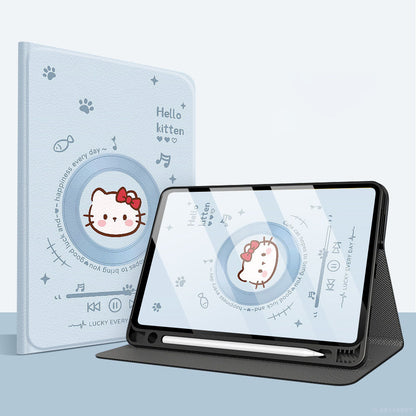 衝撃保護 薄型軽量 3段階角度調整 iPadケース C-80077