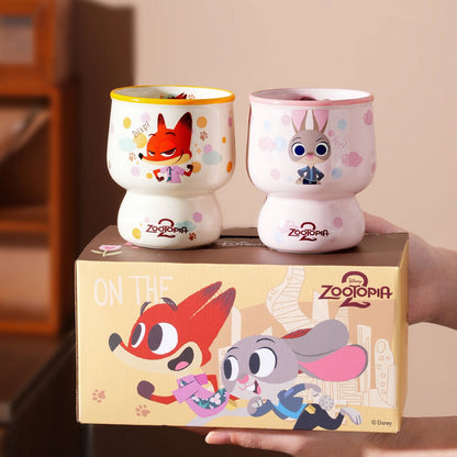2個セット ペアカップ くびれデザイン 陶磁器マグカップ C-199