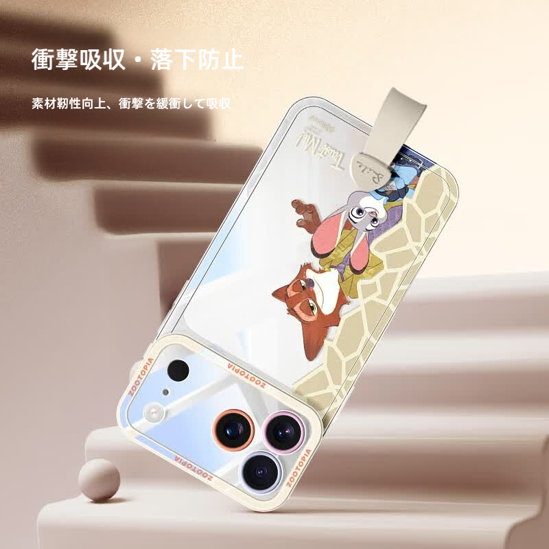 iPhone対応 透明クリア 高段差全周保護 薄型軽量 耐衝撃 スマホケース C-80050