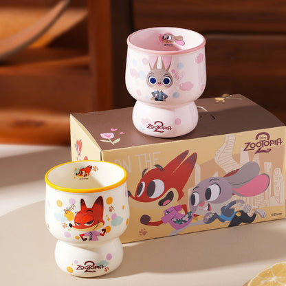 2個セット ペアカップ くびれデザイン 陶磁器マグカップ C-199