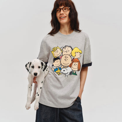 2色展開 男女兼用 折り返し 半袖 Tシャツ C-50047