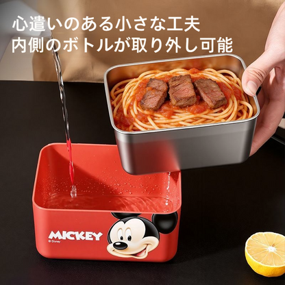 2 個入り かわいい 密閉弁当箱 ランチセット C-206