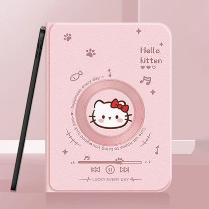 衝撃保護 薄型軽量 3段階角度調整 iPadケース C-80077