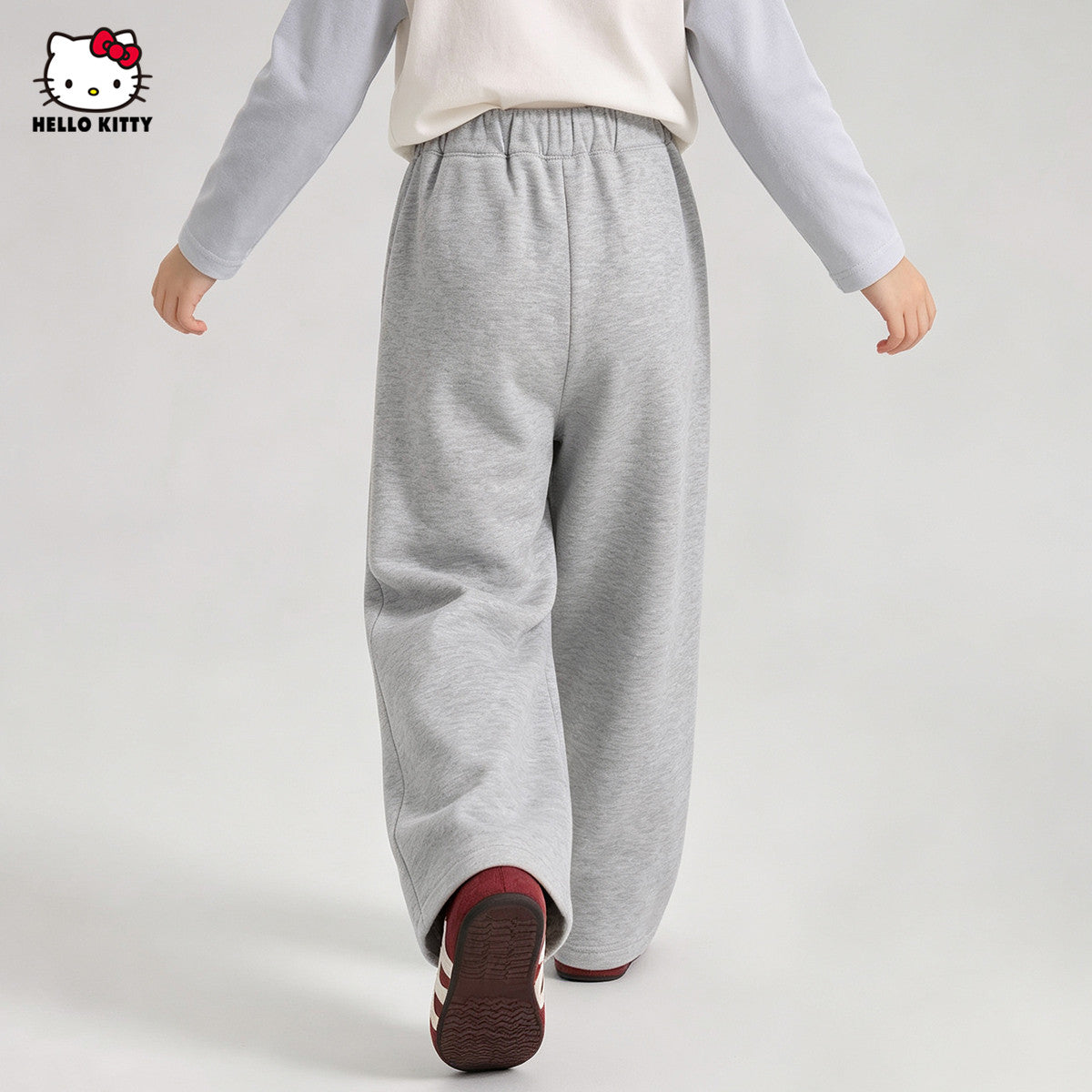 キッズ あったか 防寒 裏起毛 ワイドパンツ n-477