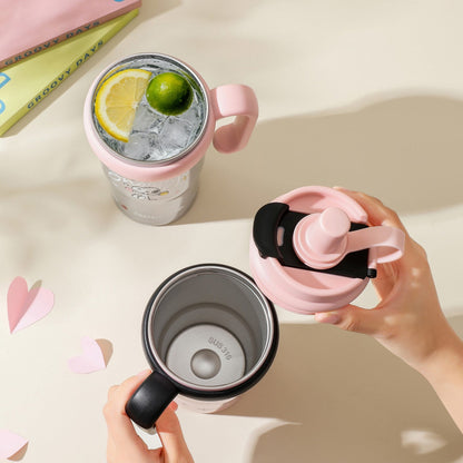 700ml ハンドル付き 保温ボトル タンブラー C-579