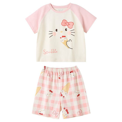 締め付けなし 夏用 吸汗通気 Tシャツ+ショーツ セットアップ n-250