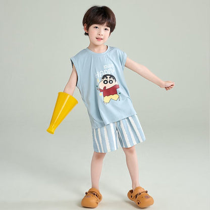 夏用 吸汗通気 Tシャツ+ショーツ セットアップ n-251