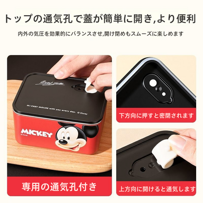 2 個入り かわいい 密閉弁当箱 ランチセット C-206