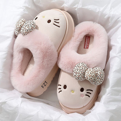 ふわもこ ボア 厚底 あったか ルームシューズ C-549
