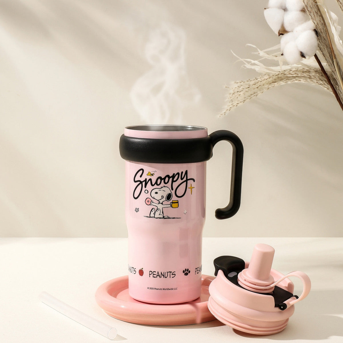 700ml ハンドル付き 保温ボトル タンブラー C-579
