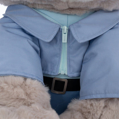 プレゼント向け ふわふわ 癒し系 抱き枕兼用 収納式ブランケット ぬいぐるみ C-100