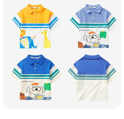 ひんやり 冷感 配色 カジュアル ポロ Tシャツ n-132