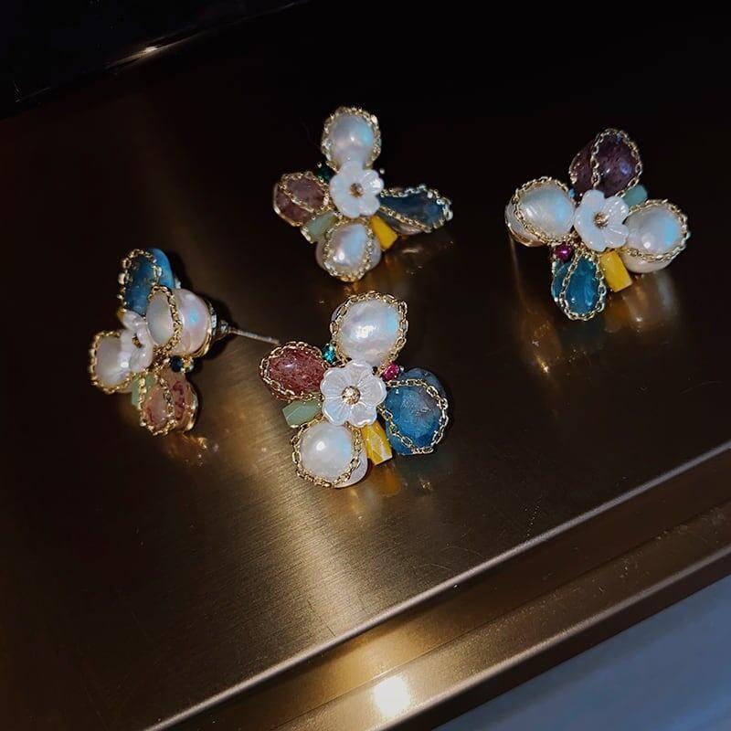 高級感溢れる 美人度アップ ファッション ピアス アクセサリー＜ins-3340＞