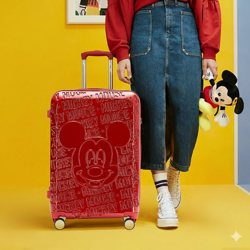 「ランキングNO.1」【90周年 数量限定】ディズニー ミッキーマウス スーツケース S/M/Lサイズ (40L/60L/70L) キャリーケース CO-12430