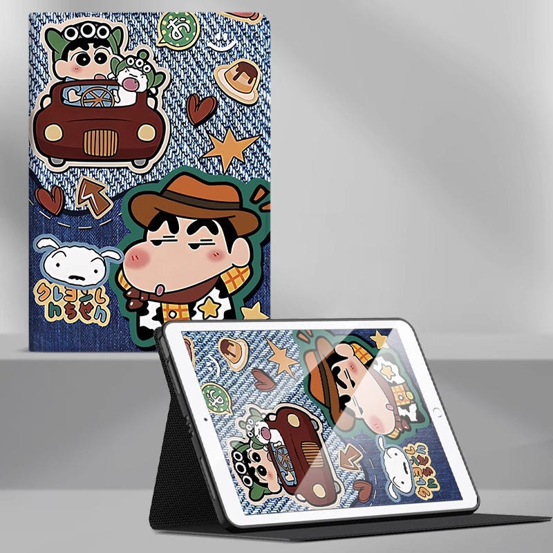 衝撃保護 多角度スタンド iPadケース C-80075