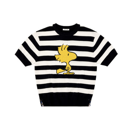 2色展開 着瘦せ ボーダー Tシャツ C-50044
