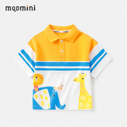 ひんやり 冷感 配色 カジュアル ポロ Tシャツ n-132