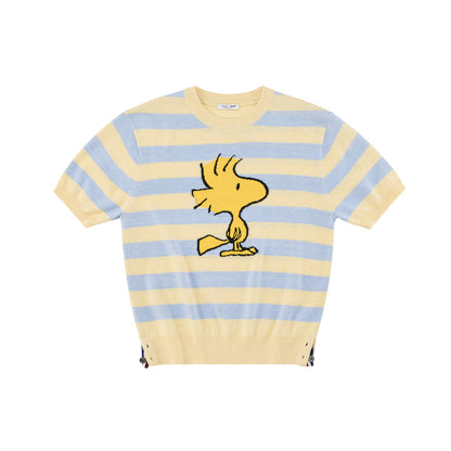 2色展開 着瘦せ ボーダー Tシャツ C-50044