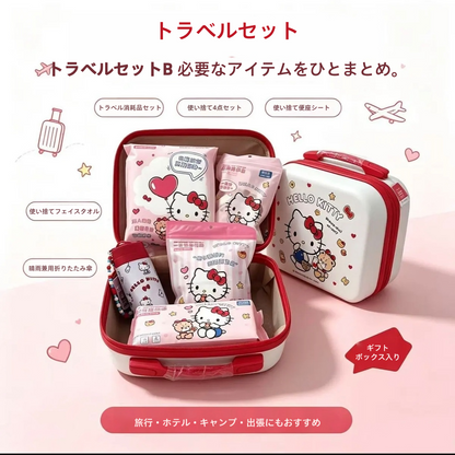 選べるセット内容 トラベル＆バスギフトセット タオル バスタオル ヘアキャップ 折りたたみ傘 C-562