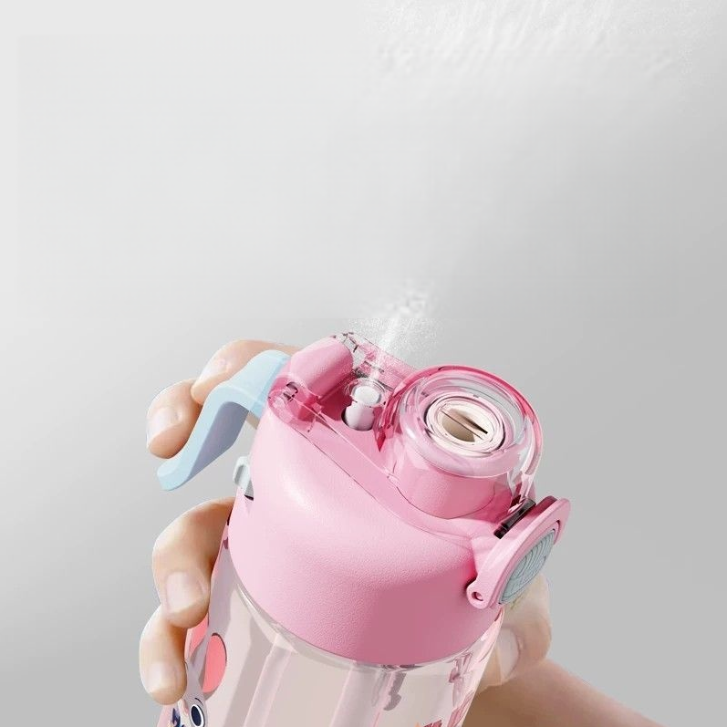 2WAY 飲んでも噴霧もできる 耐熱・防漏 ウォーターボトル C-128