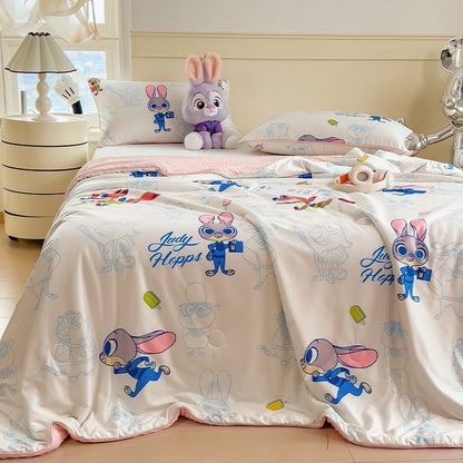 【カバー不要・丸洗いOK】夏用ブランケット 子供も安心 ふわふわ クールケット C-130