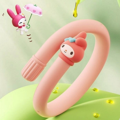 【子ども安心🌿】天然ハーブ 蚊よけブレスレット・虫よけリング C-139