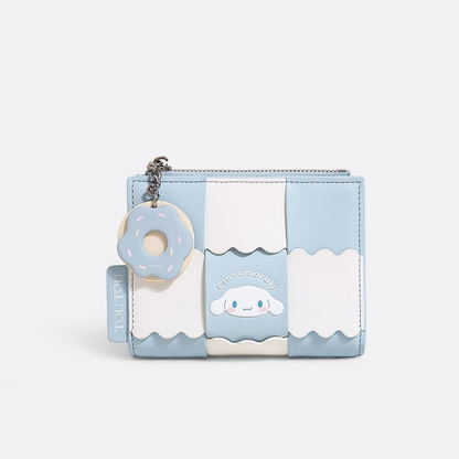 刺繍 多カードポケット 小銭入れ ミニ財布 C-165