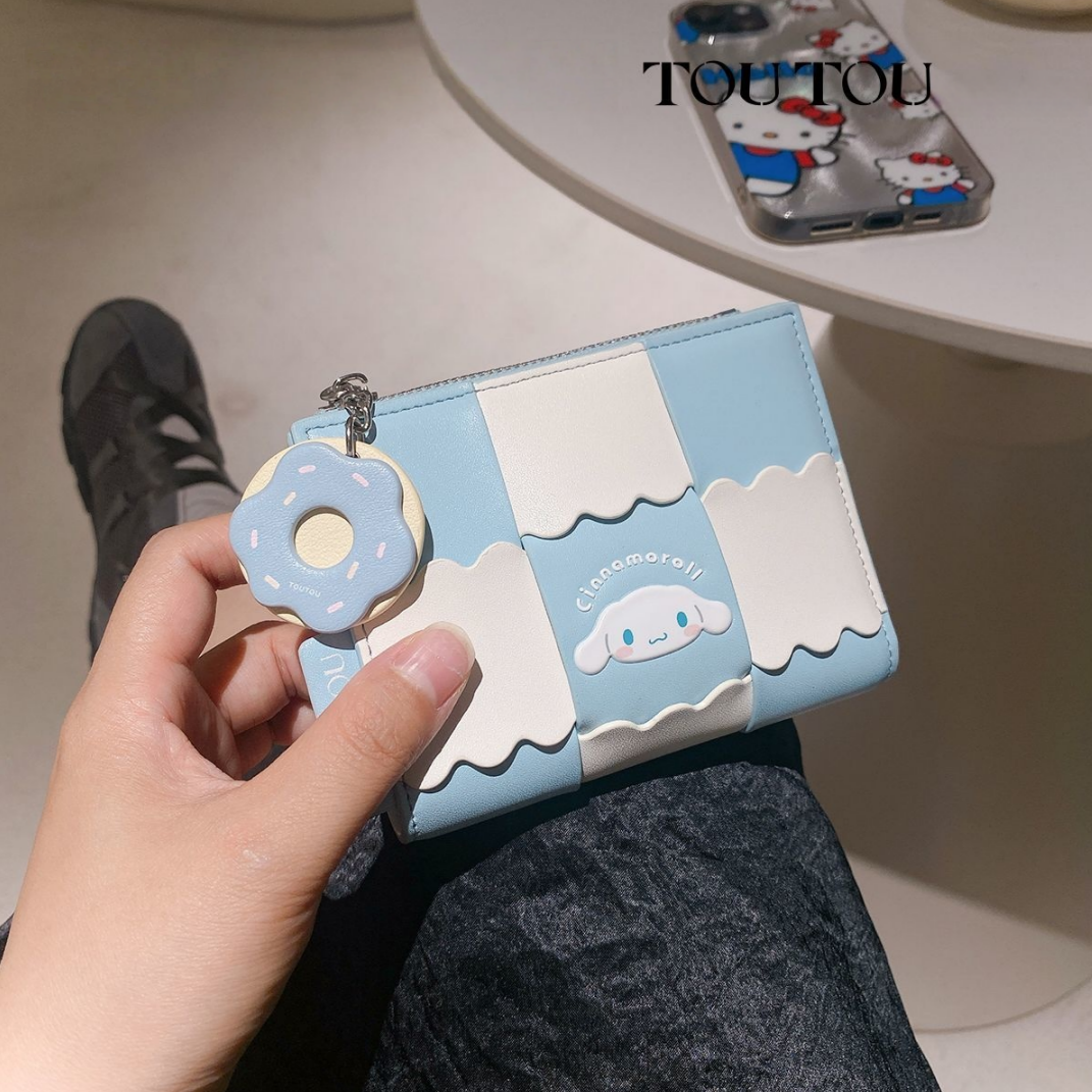 刺繍 多カードポケット 小銭入れ ミニ財布 C-165