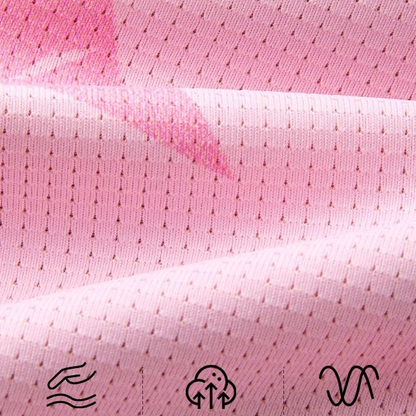通気性良い 丸首 肌に優しい プリント Tシャツ n-114