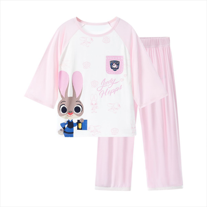 子供用 柔らか通気性 パジャマ Tシャツ+パンツ セットアップ n-119