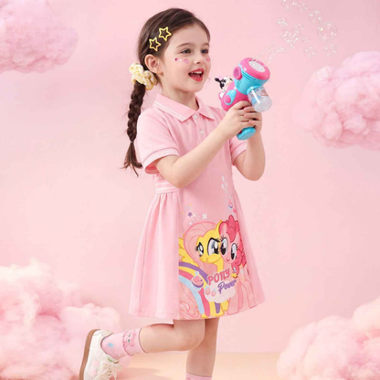かわいい 肌触りよい プリント ワンピース n-121