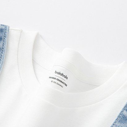 偽二枚 刺繍入り サイドポケット ワンピース n-127