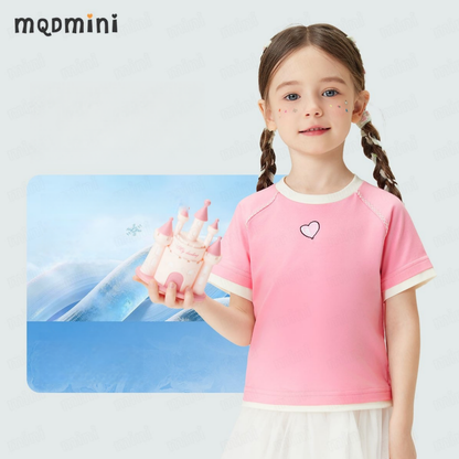 夏ひんやり 冷感素材 ムレ感ゼロ Tシャツ n-129