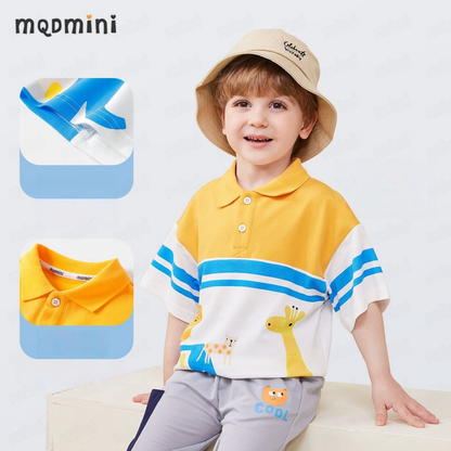 ひんやり 冷感 配色 カジュアル ポロ Tシャツ n-132