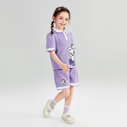 肌に優しい カジュアル Tシャツ+ショートパンツ セットアップ n-142
