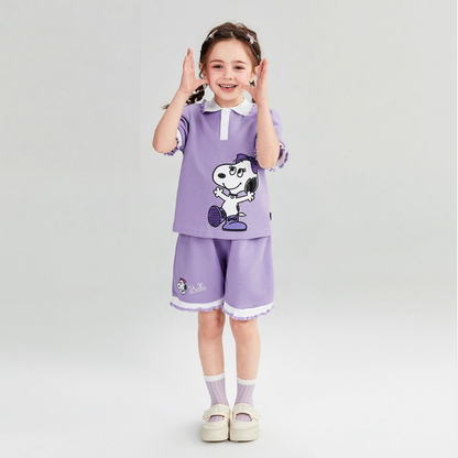 肌に優しい カジュアル Tシャツ+ショートパンツ セットアップ n-142