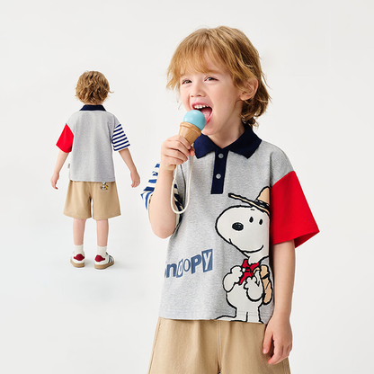 涼感 切替スリーブ ポロシャツ+ショートパンツ セットアップ n-203