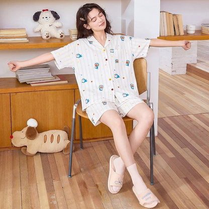 大人可愛い ゆったり ルーム トップス+パンツ セットアップ C-50010