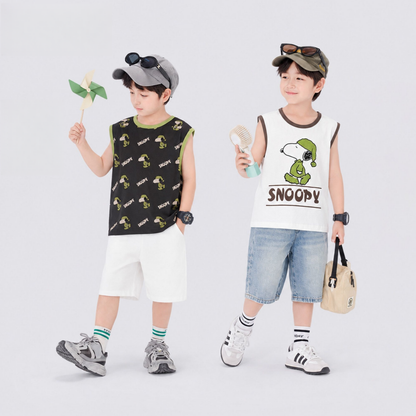 【2 枚入り】冷感素材 プリント 肌に優しい ひんやり Ｔシャツ n-210