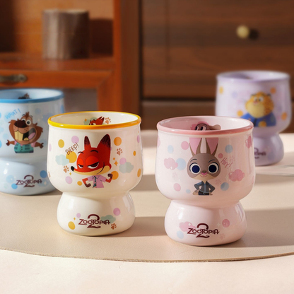2個セット ペアカップ くびれデザイン 陶磁器マグカップ C-199